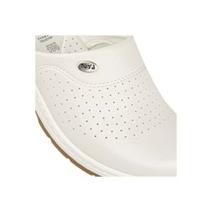 Muya Sabo Çok Amaçlı Kaymaz Taban Kadın Terlik - Beyaz - 38