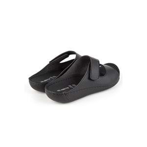 Muya Solena Anatomik Taban Dört Mevsim Kadın Terlik - Siyah - 38