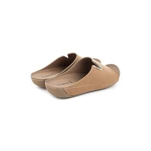 Muya Nest Anatomik Taban Dört Mevsim Kadın Terlik - Bej - 40