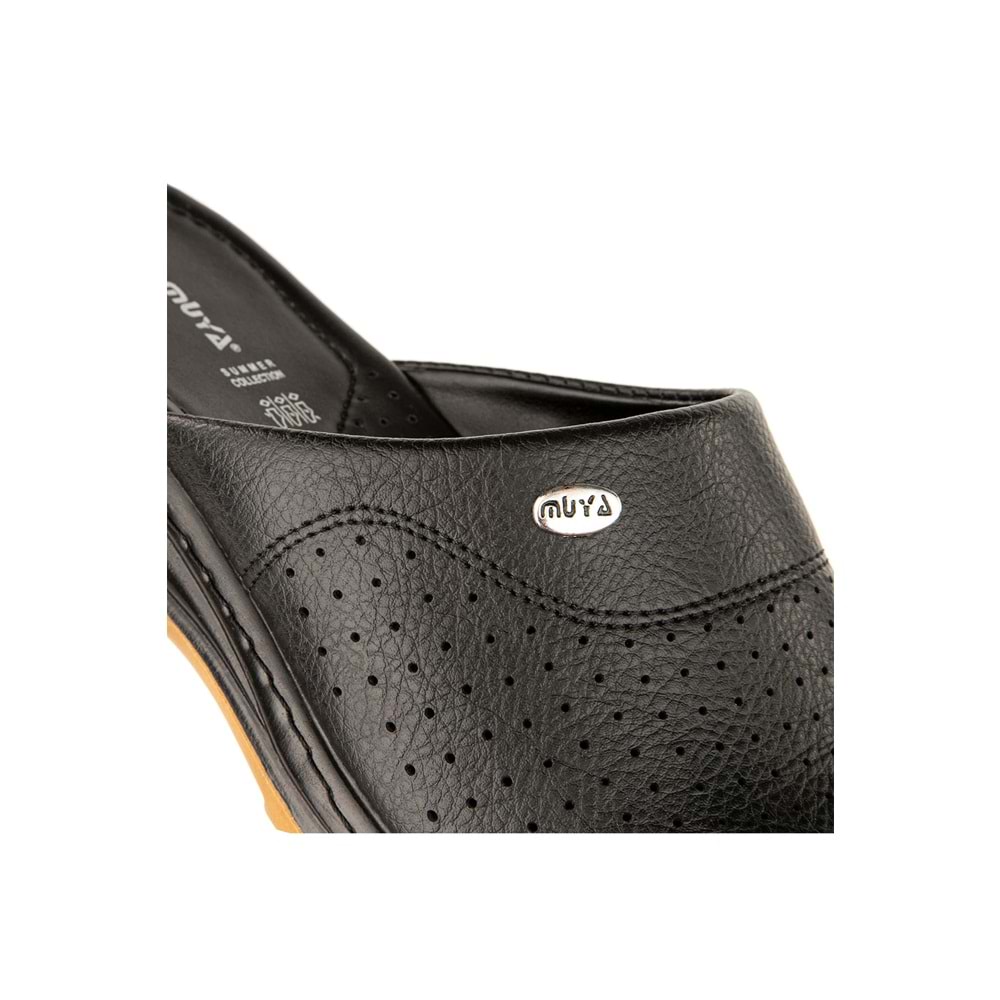Muya Sabo Çok Amaçlı Kaymaz Taban Erkek Terlik - Siyah - 43
