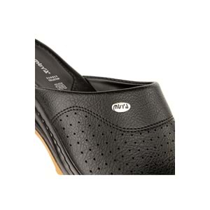 Muya Sabo Çok Amaçlı Kaymaz Taban Erkek Terlik - Siyah - 43