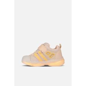 VİCCO ORANTE ERKEK BEBEK İLK ADIM SPOR AYAKKABI - BEJ - 20