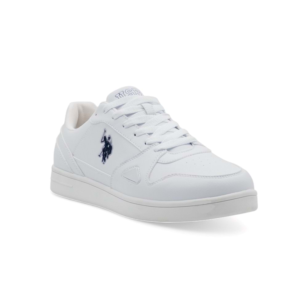U.S. POLO ASSN. DAMON 5FX ERKEK SNEAKER - BEYAZ - 43