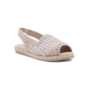 PANDORA MODA Y25.82.111 KADIN HASIR SANDALET - KREM - 40