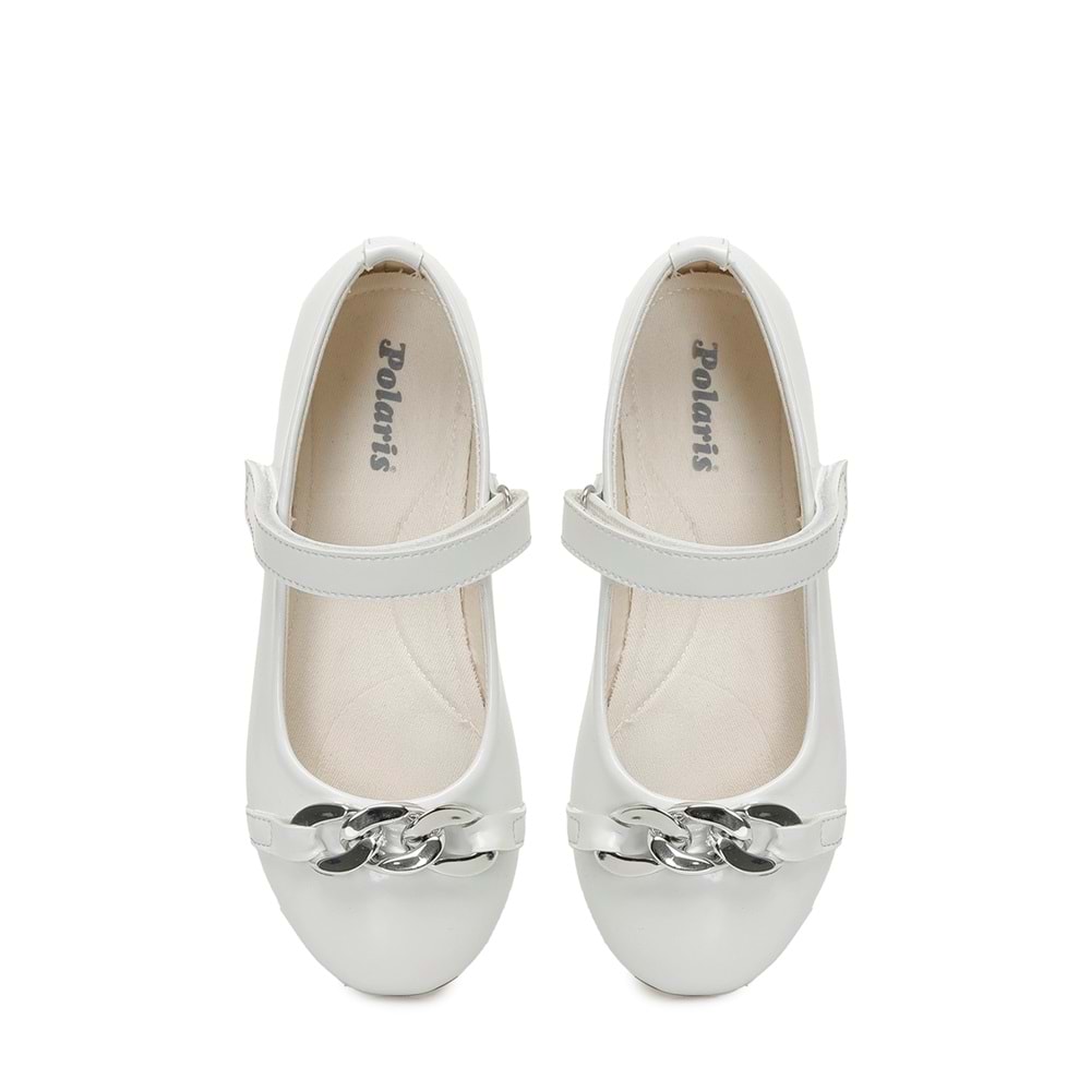 POLARİS YEZY.F5FX KIZ ÇOCUK BABET AYAKKABI - BEYAZ - 31