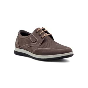 ZAÇ 5090 SÜET BAĞCIKLI SPOR MODEL ERKEK AYAKKABI - KUM - 40
