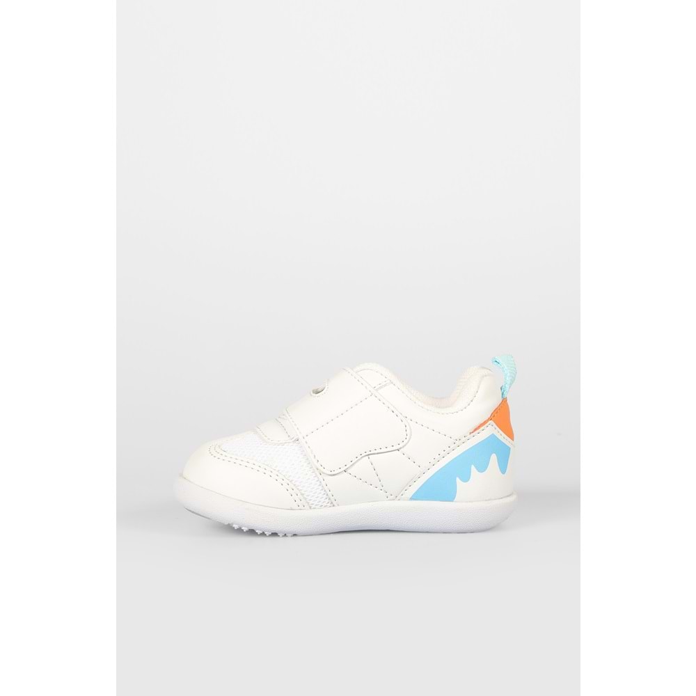 VİCCO DONUT ERKEK BEBEK İLK ADIM SNEAKER - BEYAZ - 23