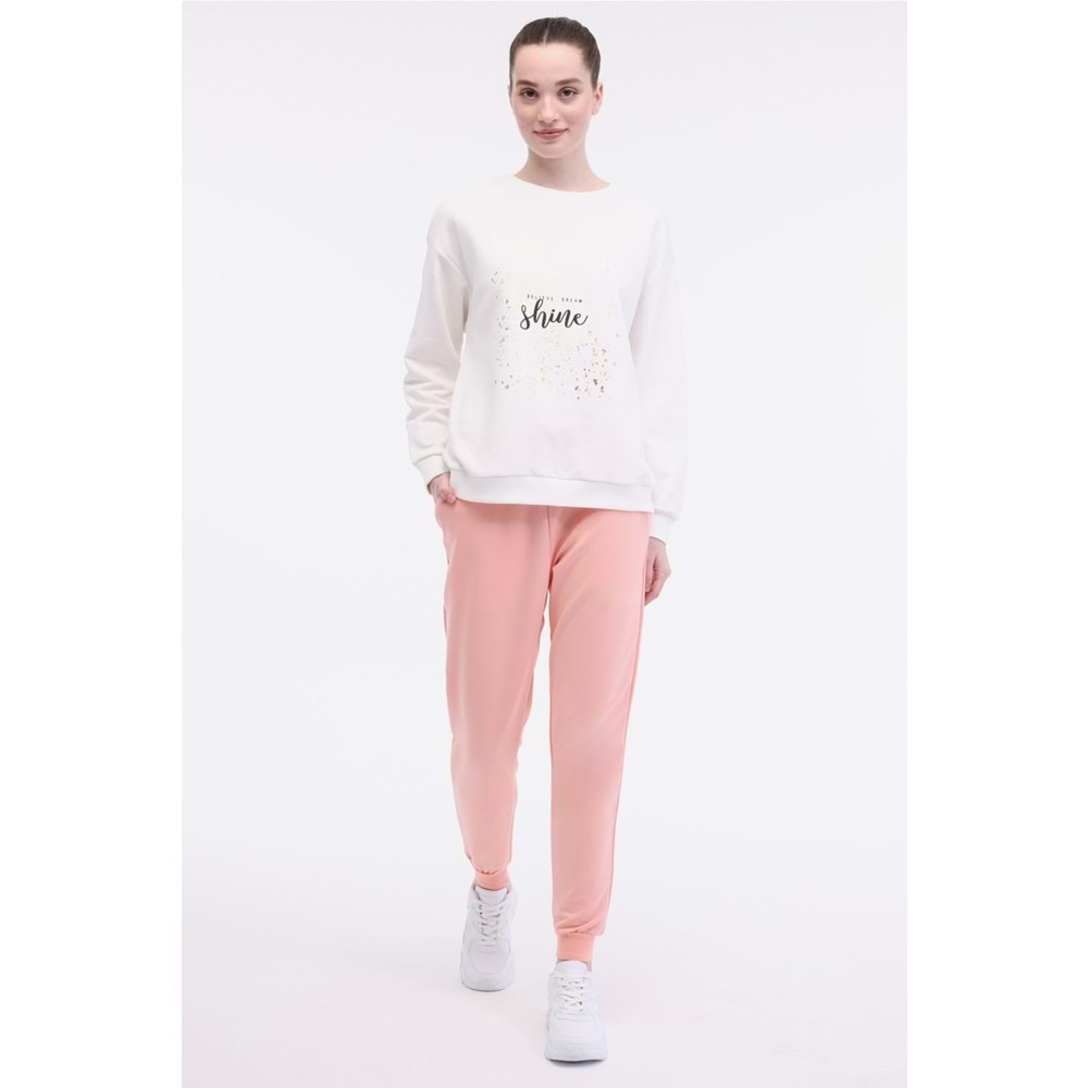 KİNETİX WB JOGGER 22SN86 5FX KADIN EŞOFMAN ALTI - SOMON - M