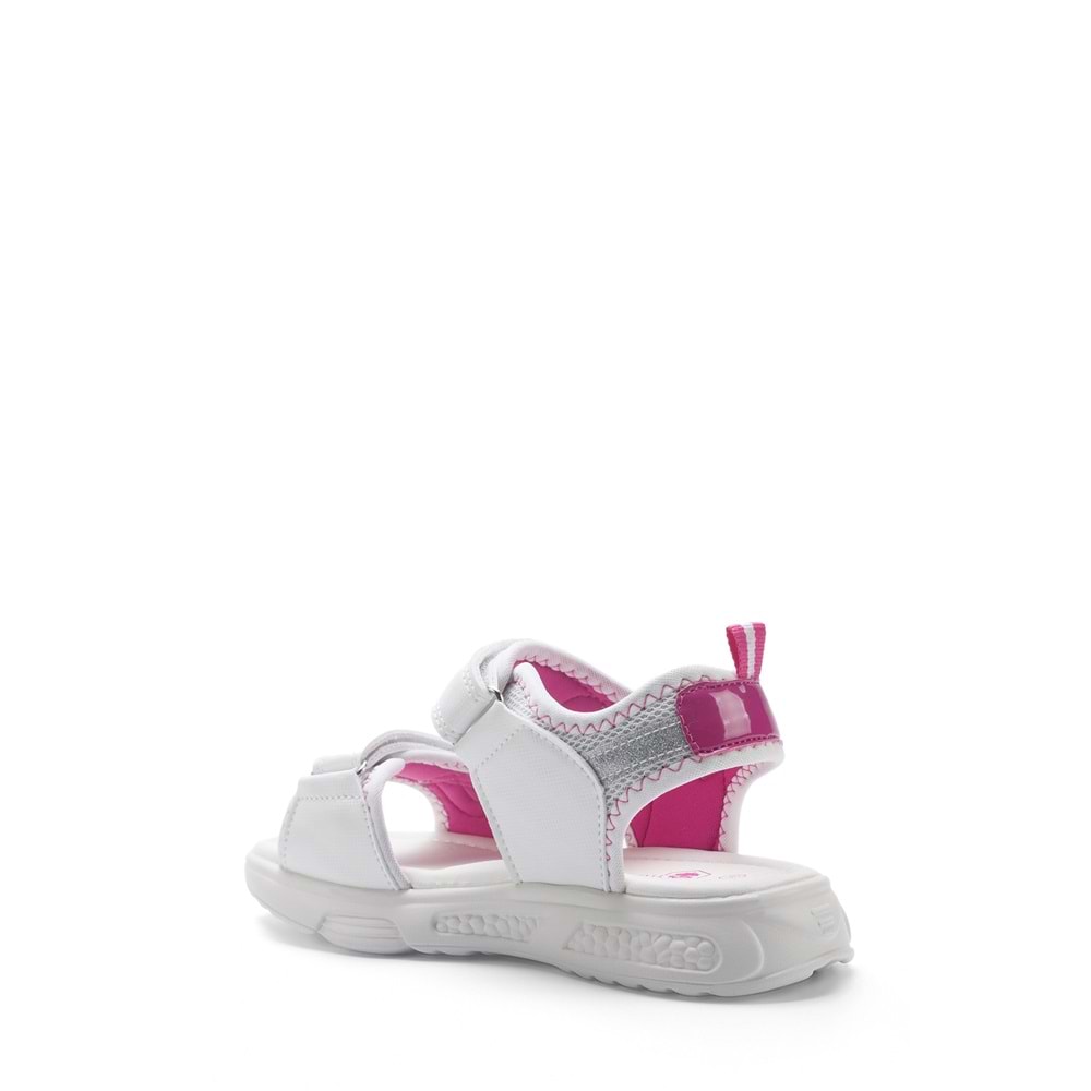 LUMBERJACK GENPAL 5FX KIZ ÇOCUK SANDALET - BEYAZ - 32