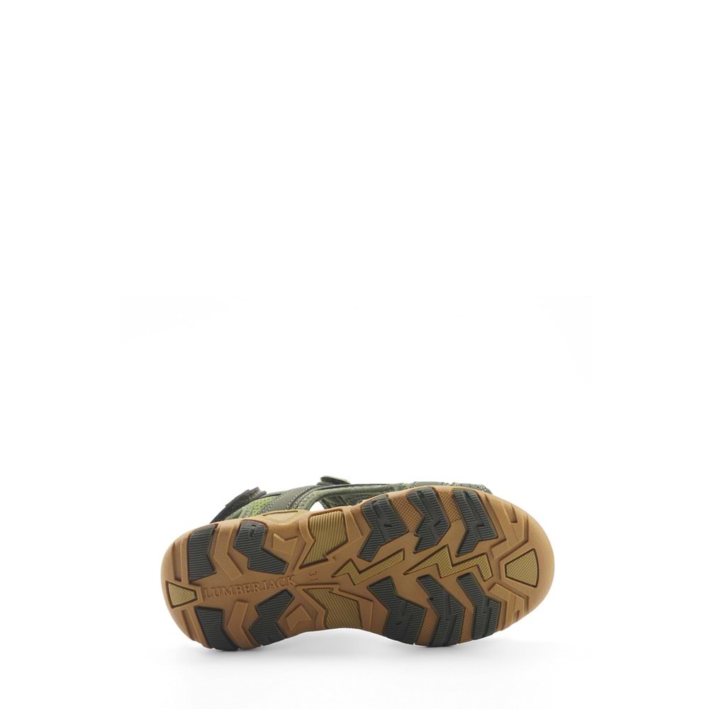 LUMBERJACK LOTEN 5FX 5FX ERKEK ÇOCUK SANDALET - HAKİ - 34