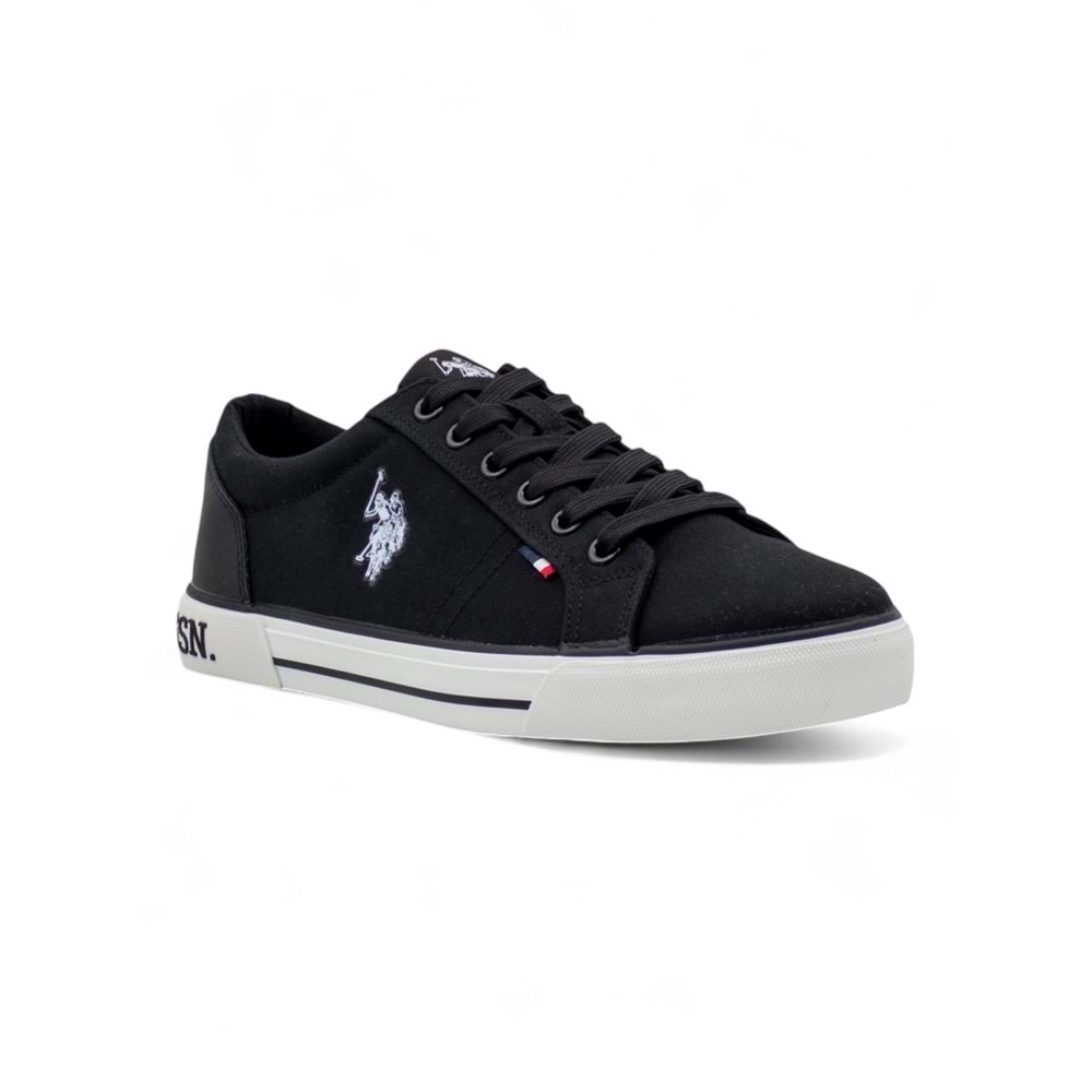 U.S. POLO ASSN. TEO 5FX ERKEK SNEAKER - SİYAH - 43