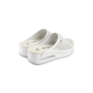 Muya Rive Anatomik Air Max Tabanlı Topuk Dikeni Kadın Terlik - Beyaz - 40