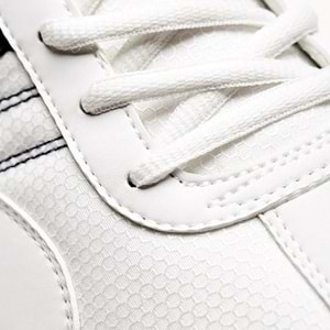 LESCON NOVA ERKEK SNEAKERS SPOR AYAKKABI - BEYAZ - 42