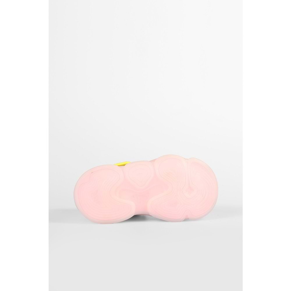 VİCCO LİVE IŞIKLI KIZ BEBEK SANDALET - PUDRA - 25