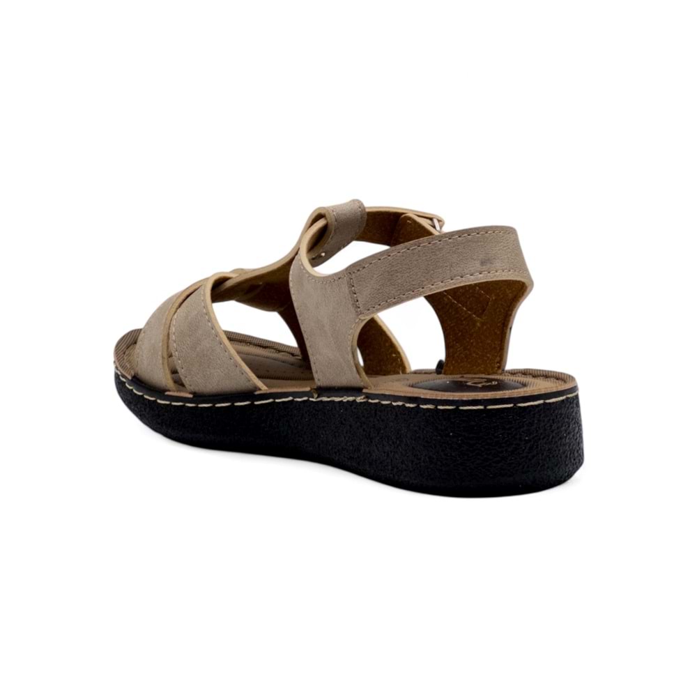 AVOX PAMİRA KADIN SANDALET - BEJ - 38