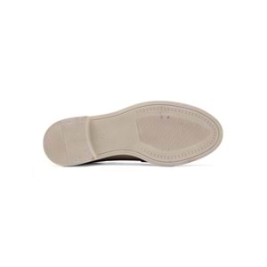 ATÖLYE TOKALI GÜNLÜK KADIN LOAFER AYAKKABI - KREM - 40