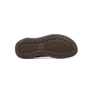 VOYAGER E098 HAKİKİ DERİ ERKEK SANDALET - KAHVERENGİ - 40