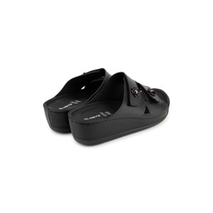 Muya Purita Anatomik Taban Dört Mevsim Kadın Terlik - Siyah - 40