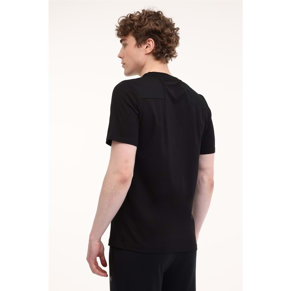 LUMBERJACK ML SONO 11ITL615 5FX ERKEK KISA KOL TİŞÖRT - SİYAH - L