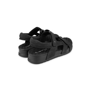 Muya Sagrado Anatomik Taban Topuk Dikeni Erkek Sandalet - Siyah - 40