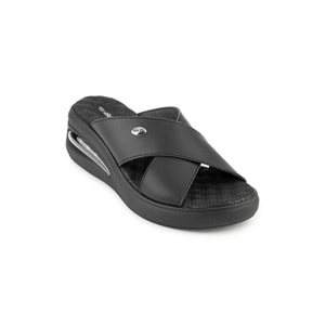 Muya Nap Anatomik Air Max Tabanlı Topuk Dikeni Kadın Terlik - Siyah - 40