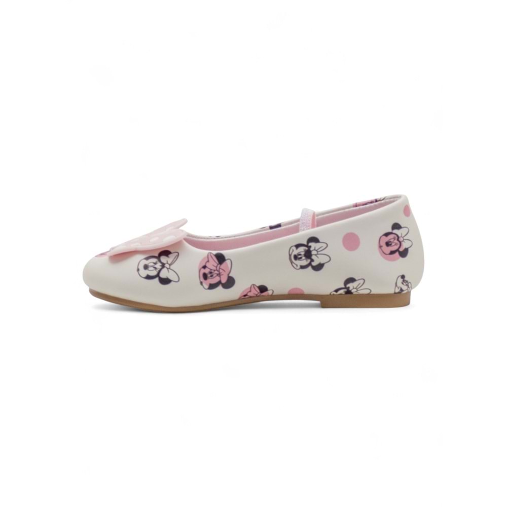 MINNIE MOUSE BOSTA.P5FX KIZ ÇOCUK BABET AYAKKABI - BEYAZ - 30