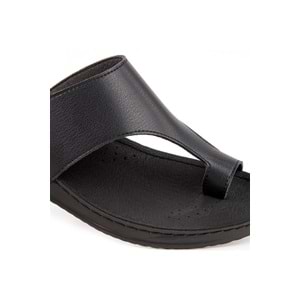 Muya Ara Anatomik Taban Parmak Arası Kadın Terlik - Siyah - 38