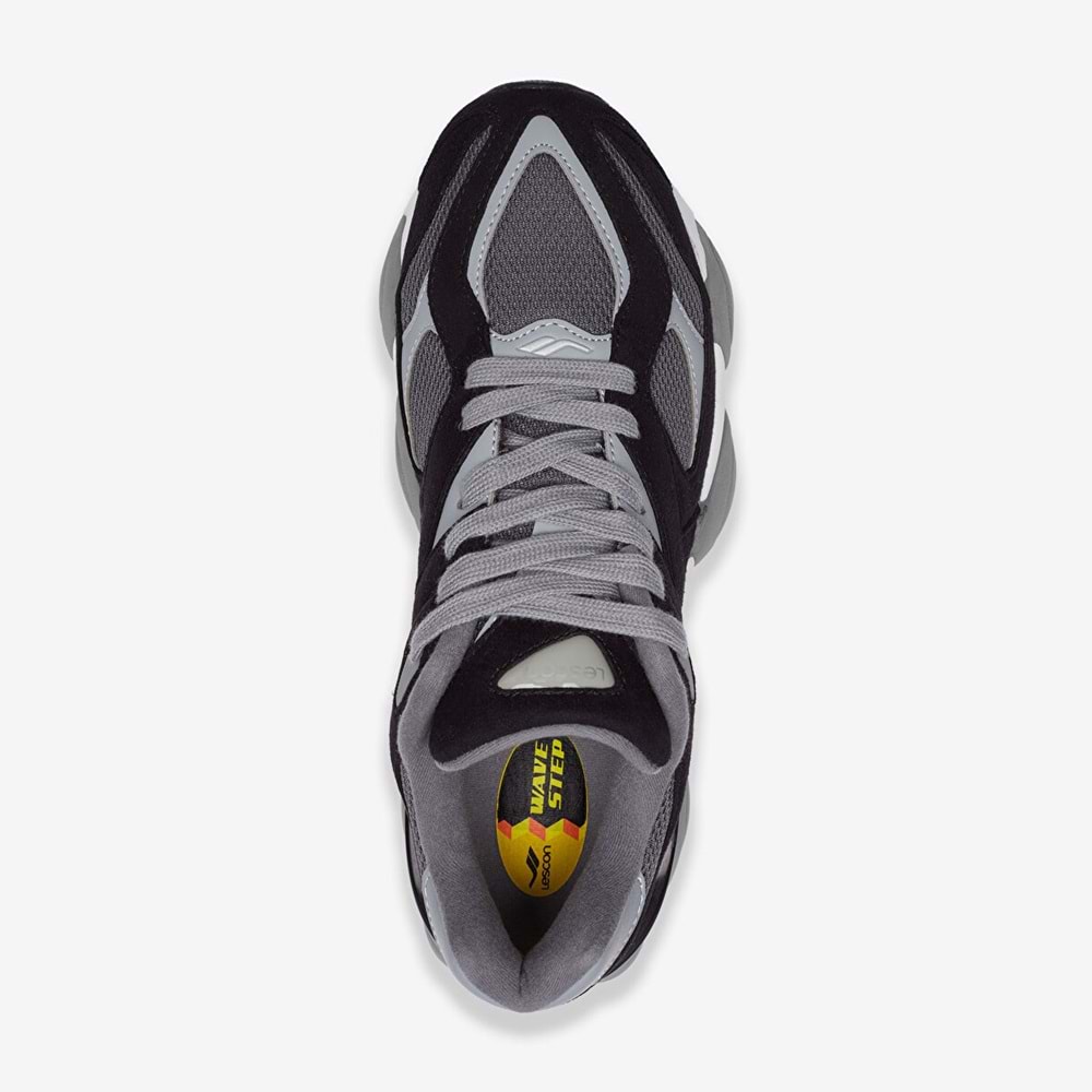 LESCON GHOST 2 EASYSTEP UNİSEX SPOR AYAKKABI - FÜME - 36