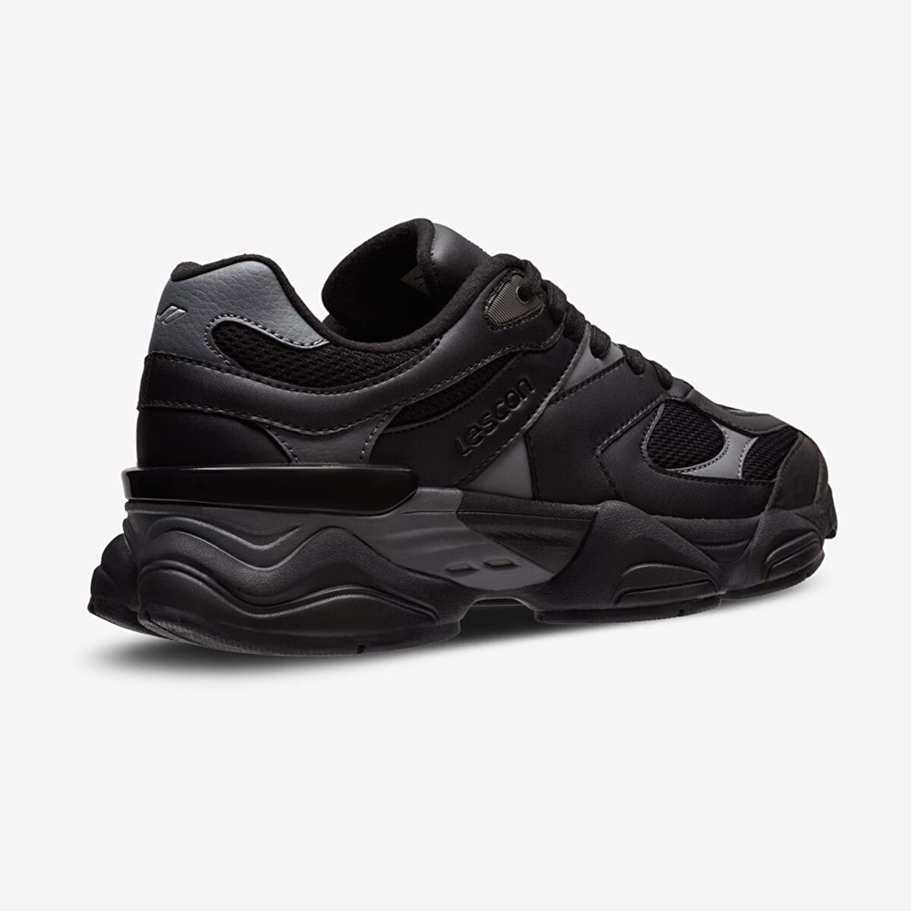 LESCON GHOST 2 EASYSTEP ERKEK SPOR AYAKKABI - SİYAH - 41
