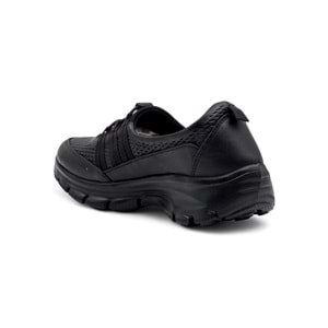 VOYAGER 8278 KADIN HAKİKİ DERİ COMFORT AYAKKABI - SİYAH - 39