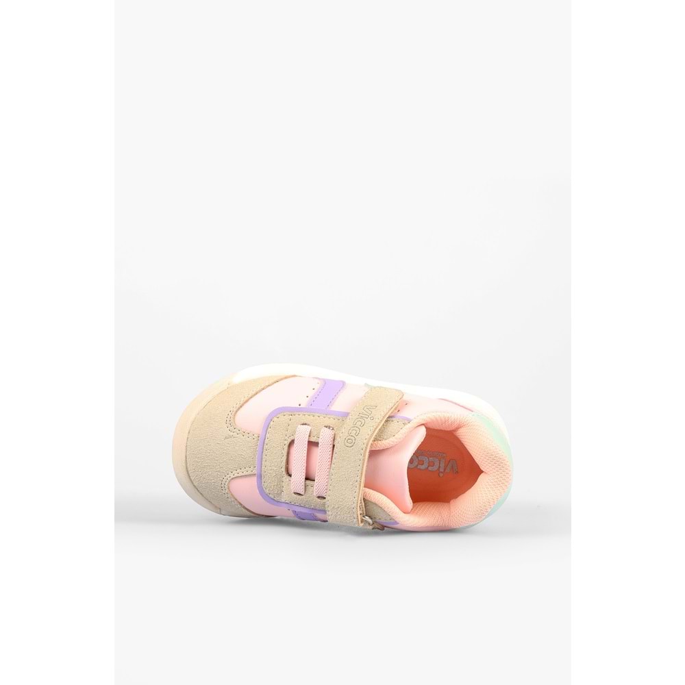 VİCCO KİEV UNİSEX BEBEK SNEAKER AYAKKABI - PUDRA - 22
