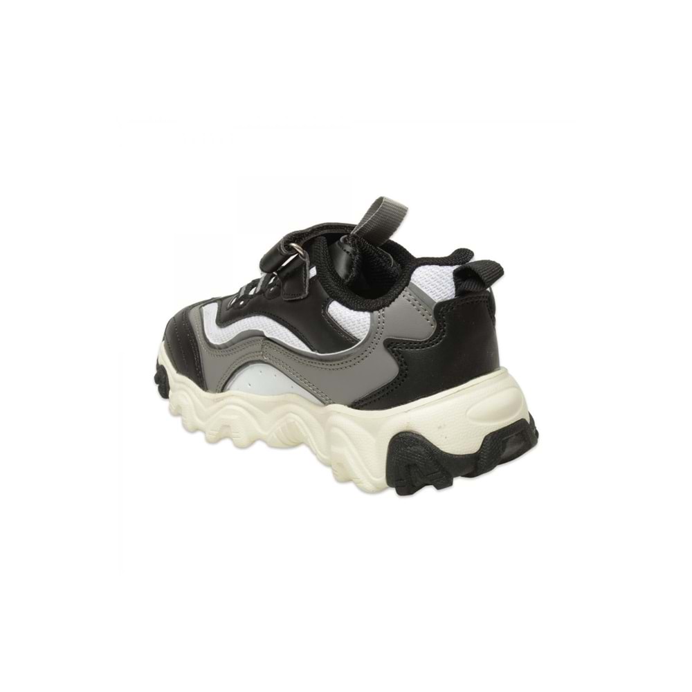 VİCCO POTE UNİSEX ÇOCUK SPOR AYAKKABI - SİYAH - 32
