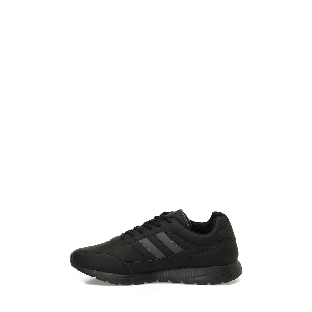 KİNETİX LESCAR II PU 5PR ERKEK SNEAKER - SİYAH - 40