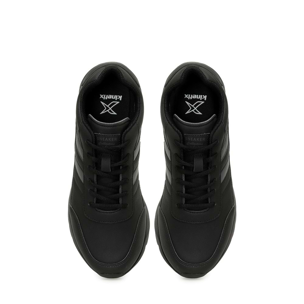 KİNETİX LESCAR II PU 5PR ERKEK SNEAKER - SİYAH - 40