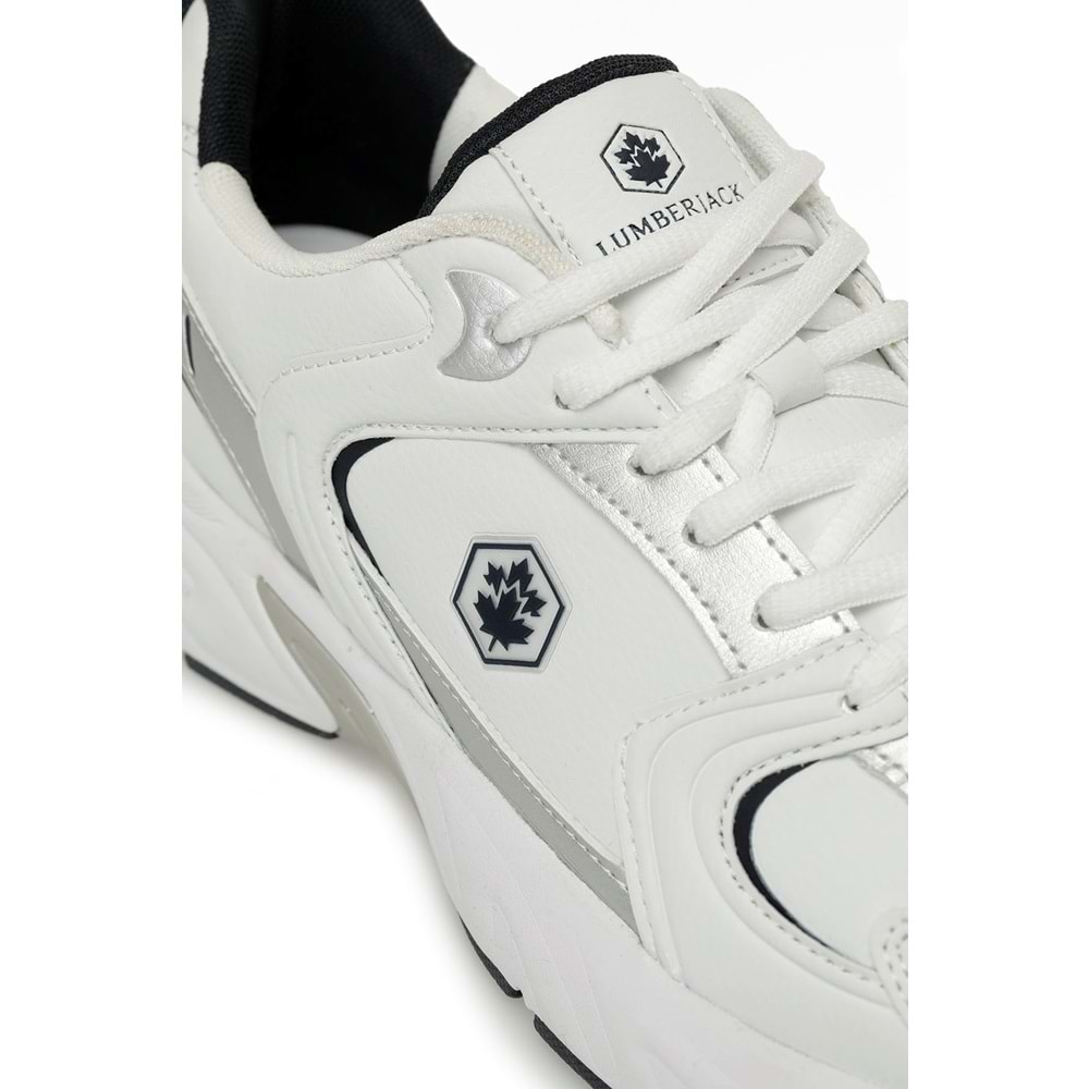 LUMBERJACK POL PU 5PR ERKEK SNEAKER - BEYAZ - 41