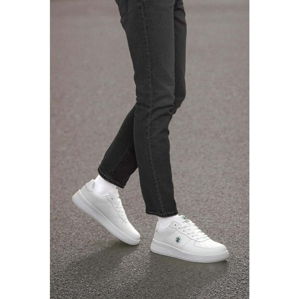 LUMBERJACK FINSTER 5PR ERKEK SNEAKER - BEYAZ - 45