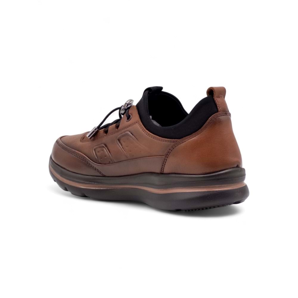 VOYAGER 9733 KADIN HAKİKİ DERİ COMFORT AYAKKABI - TABA - 40