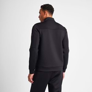 LESCON 25N-1138 ERKEK FERMUARLI SWEATSHİRT - SİYAH - L