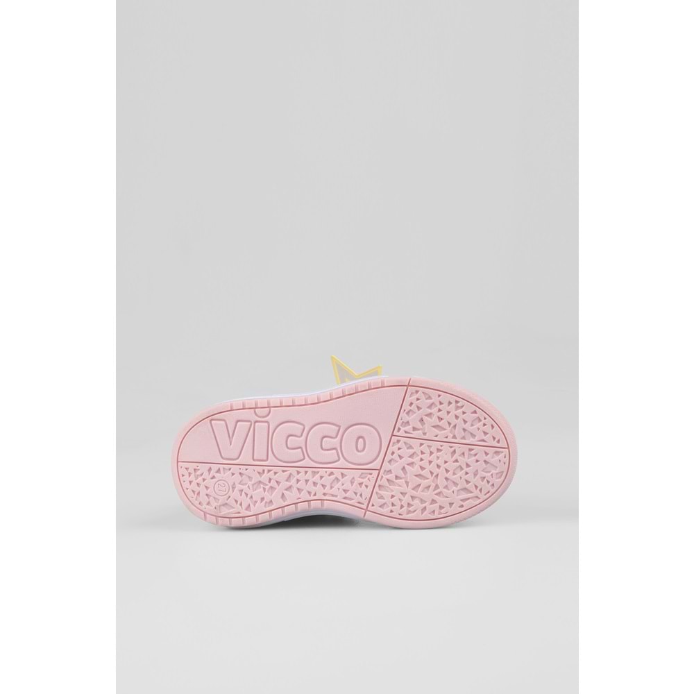VİCCO YENNİ KIZ ÇOCUK SNEAKER BOT - PUDRA - 30