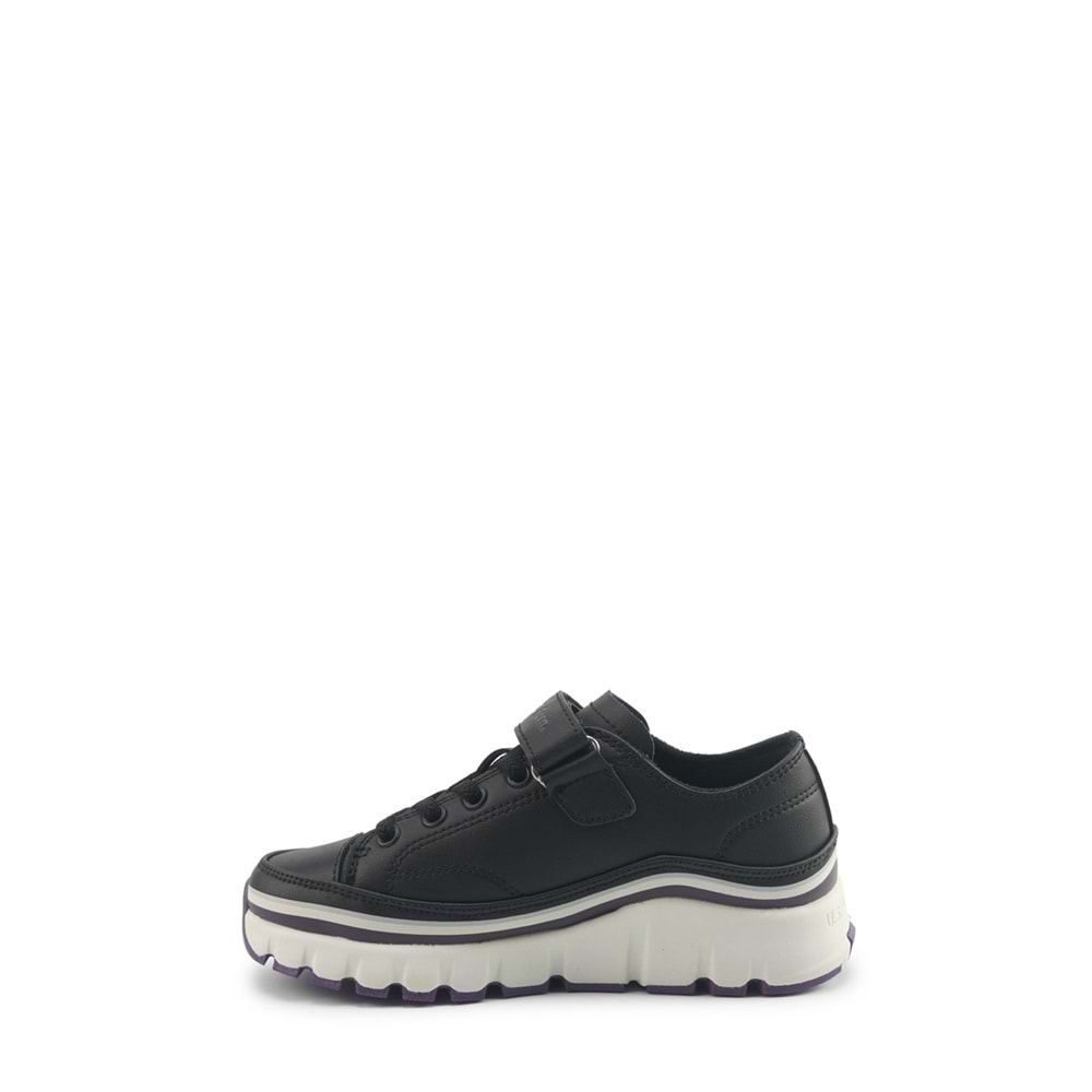 U.S. POLO ASSN. KENTA JR 5PR KIZ ÇOCUK SNEAKER - SİYAH - 31
