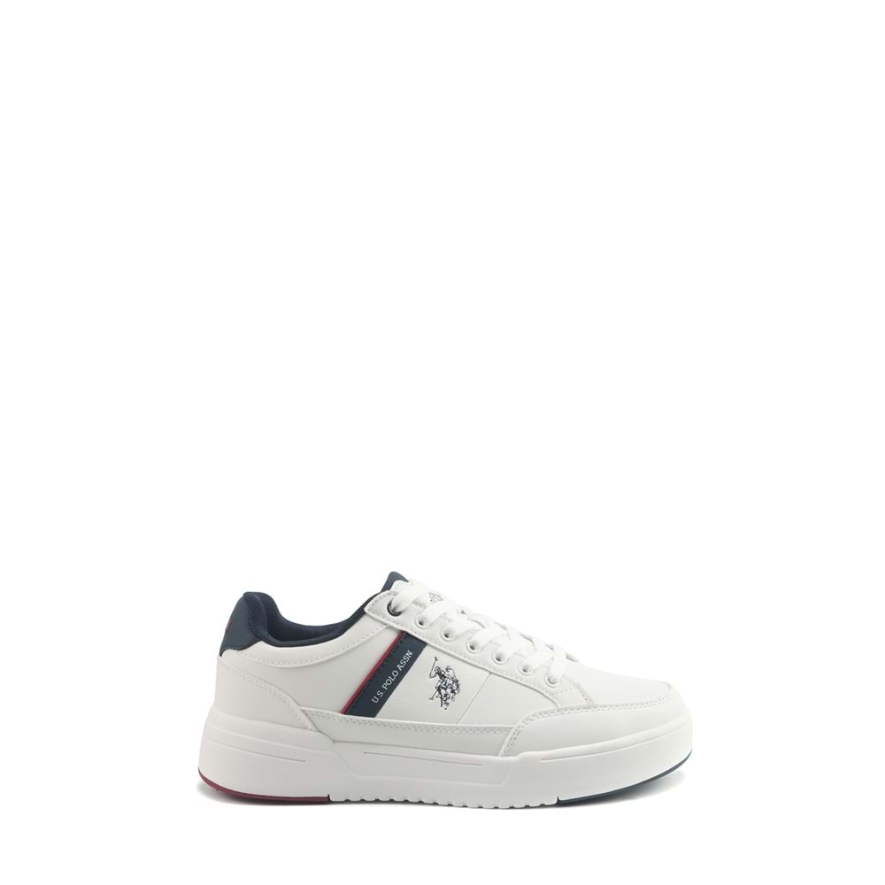 U.S. POLO ASSN. NEVADA 5PR ERKEK SNEAKER - BEYAZ - 45