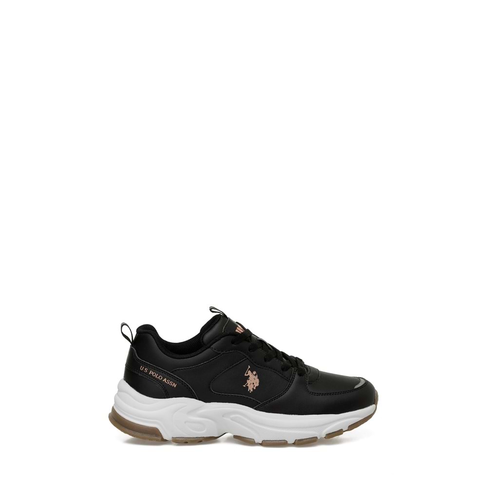 U.S. POLO ASSN. SORLEY 5PR KADIN SNEAKER - SİYAH - 36