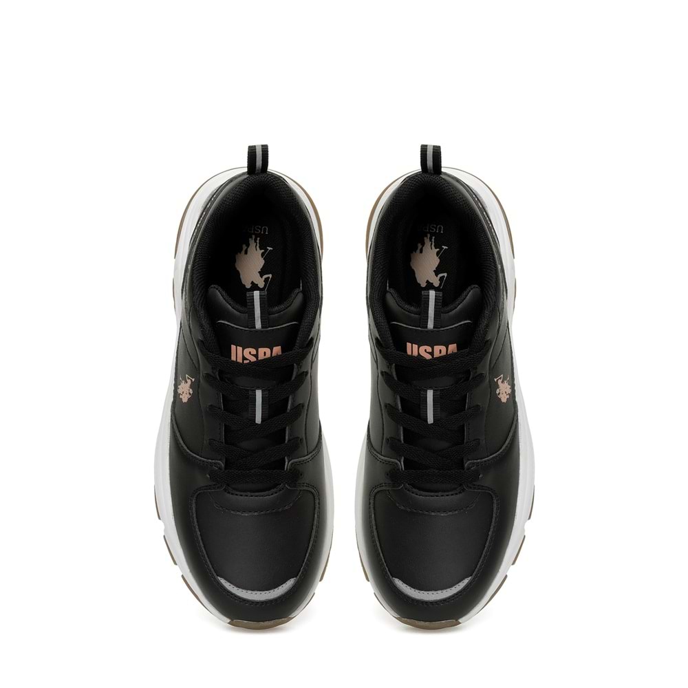 U.S. POLO ASSN. SORLEY 5PR KADIN SNEAKER - SİYAH - 36