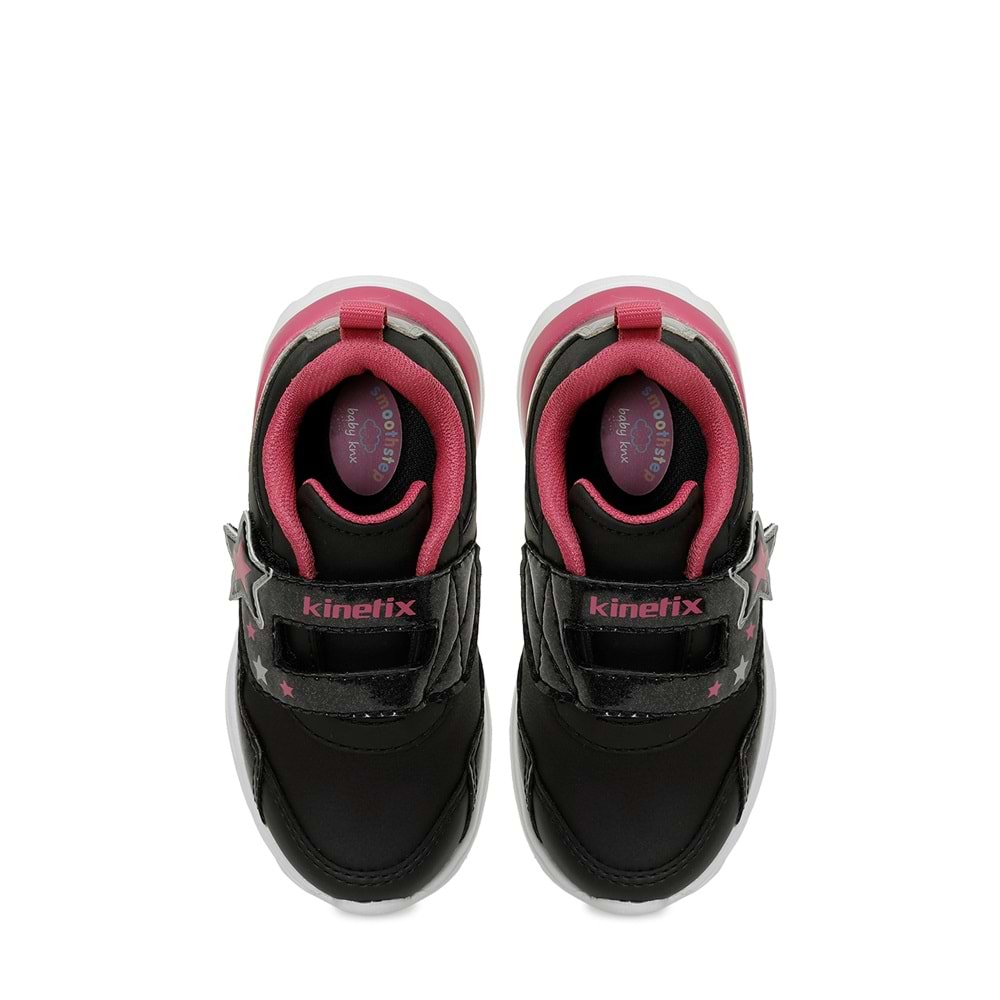KİNETİX ROLLA PU P 5PR KIZ ÇOCUK SPOR AYAKKABI - SİYAH - 30