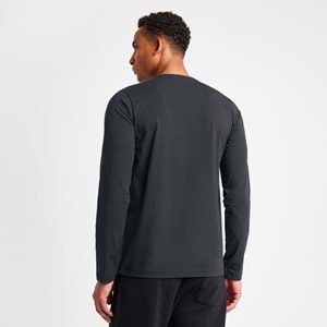 LESCON 25S-1236-25N ERKEK UZUN KOL TİŞÖRT - ANTRASİT - L