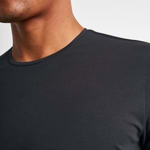 LESCON 25S-1236-25N ERKEK UZUN KOL TİŞÖRT - ANTRASİT - L