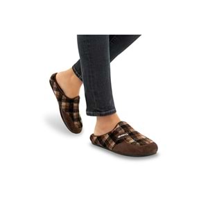 Muya Tauri Anatomik Taban Erkek Ev Terliği - Kahverengi - 41