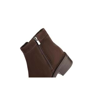 Muya Gle Anatomik Taban Hakiki Deri Kadın Bot - Kahverengi - 36