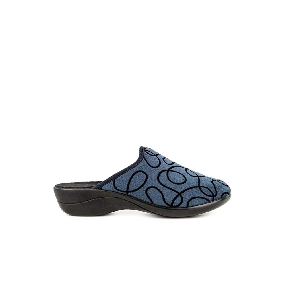 Muya Annie Anatomik Taban Kadın Ev Terliği - Lacivert - 39