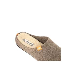 Muya İontas Anatomik Taban Kadın Ev Terliği - Kahverengi - 36